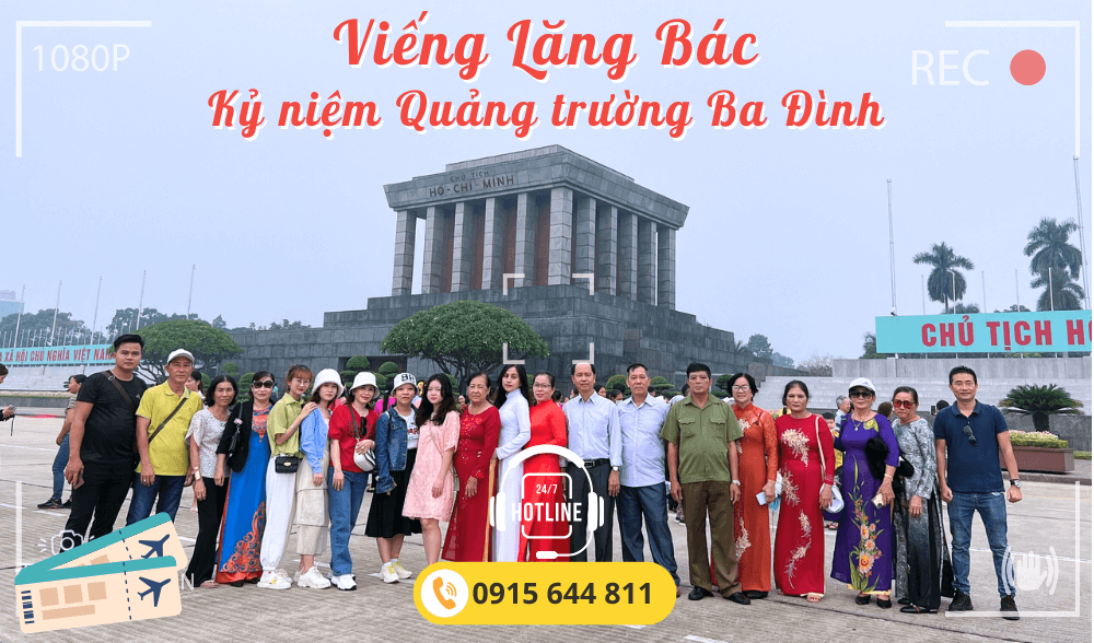 hà nội, lăng bác, quảng trường ba đình